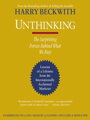 Unthinking - Audiobook